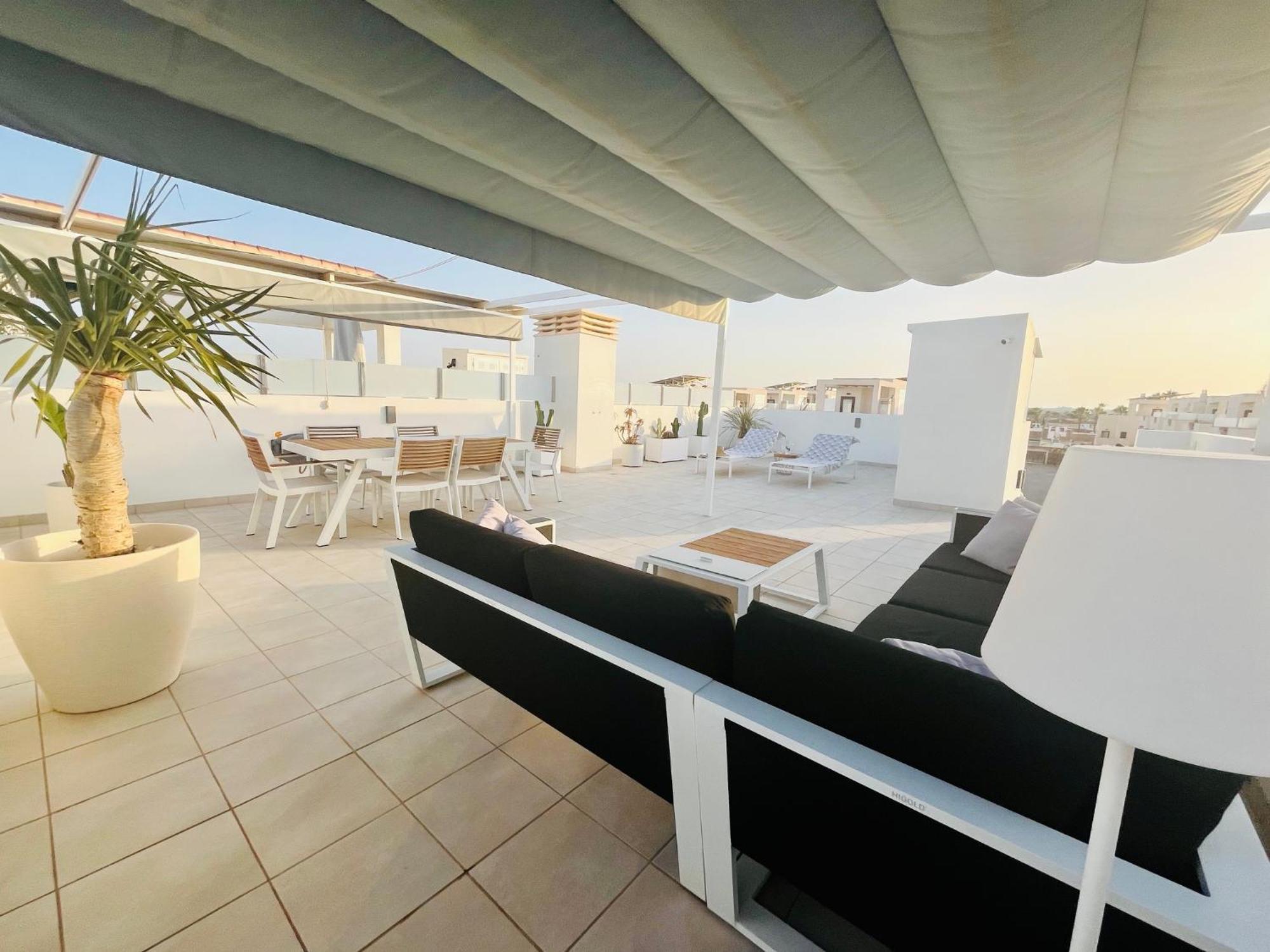 Fortuna Penthouse With Roof Terrace, Ac And Pool Rojales Buitenkant foto